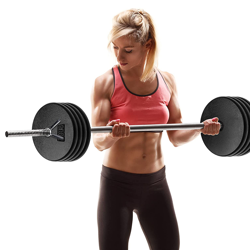 Spring Clip Collars For Weight Bar Dumbbell Lock Collar Handles Barbell Clamps Bumper Plate for Weightlifting Strength Training