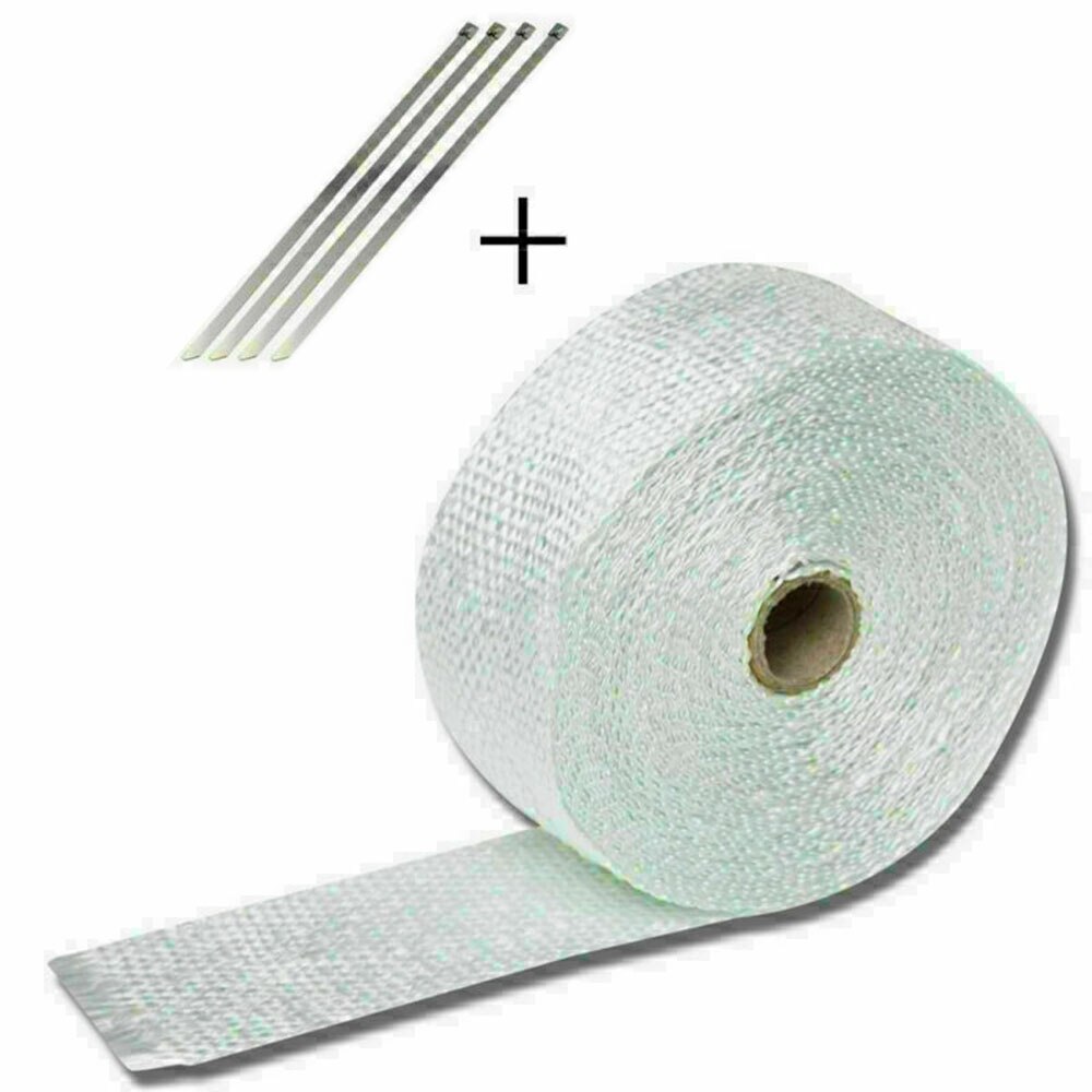 Cotton Tape Exhaust Pipe Wrap 5 Meters Insulation Spare Motorcycle Thermal