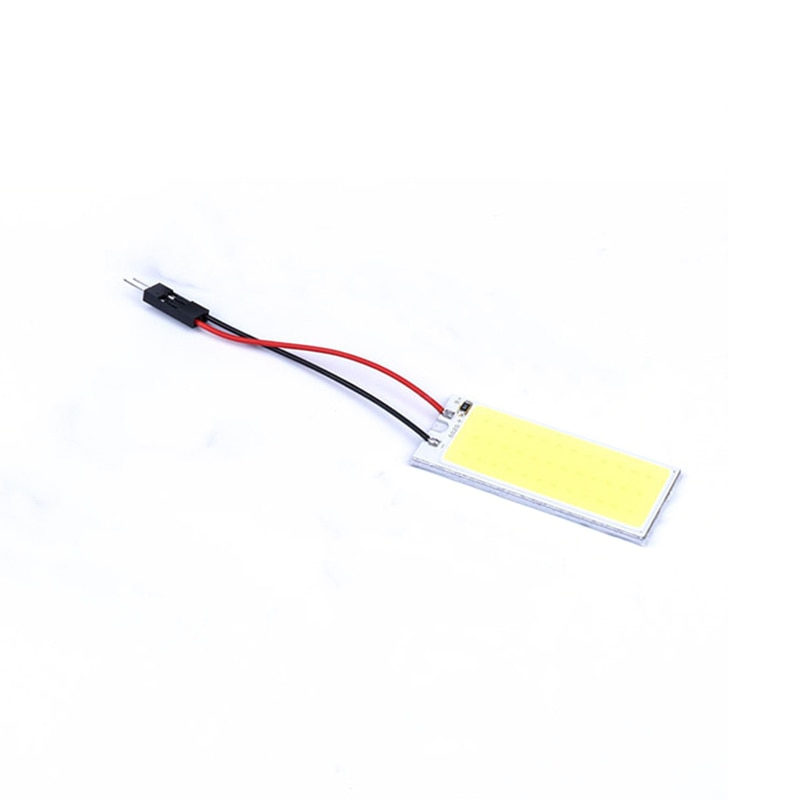 T10 Luz LED 3W 12V Panel súper brillante coche con luces Interior lámpara bombilla para cúpula luz blanca lámpara de señal coche con luces Accesorios