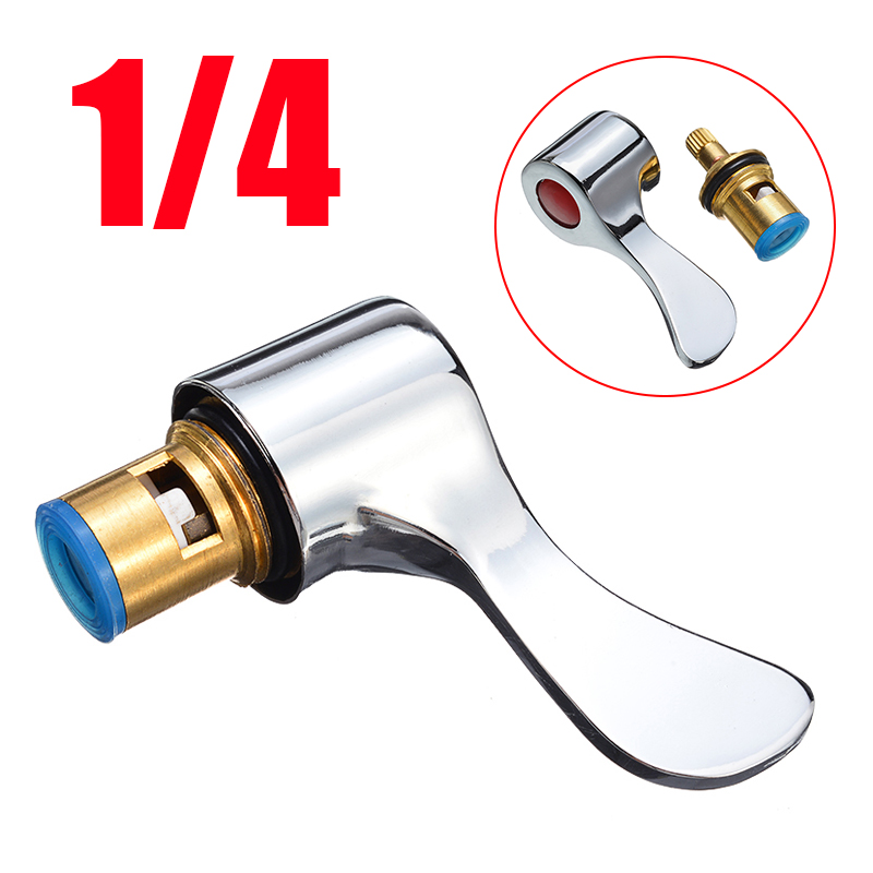 Replacement Lever Heads 1/4 Turn Use Basin Sink Tap Reviver Faucet Handle Conversion Kit For Kitchen Faucet Accessories