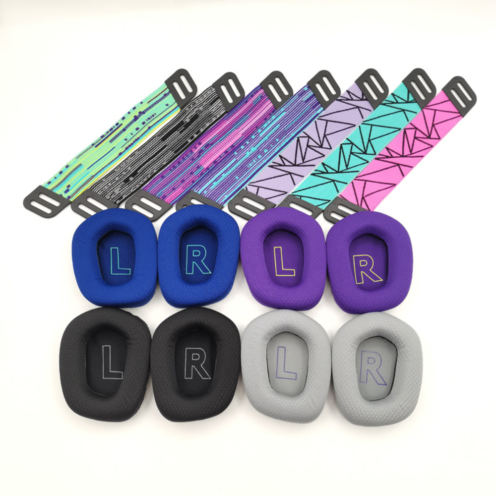 Coussinets d'oreille en mousse de remplacement, housse de coussin pour casque Logitech G733 G335 Logitech G 733, faisceau de tête de