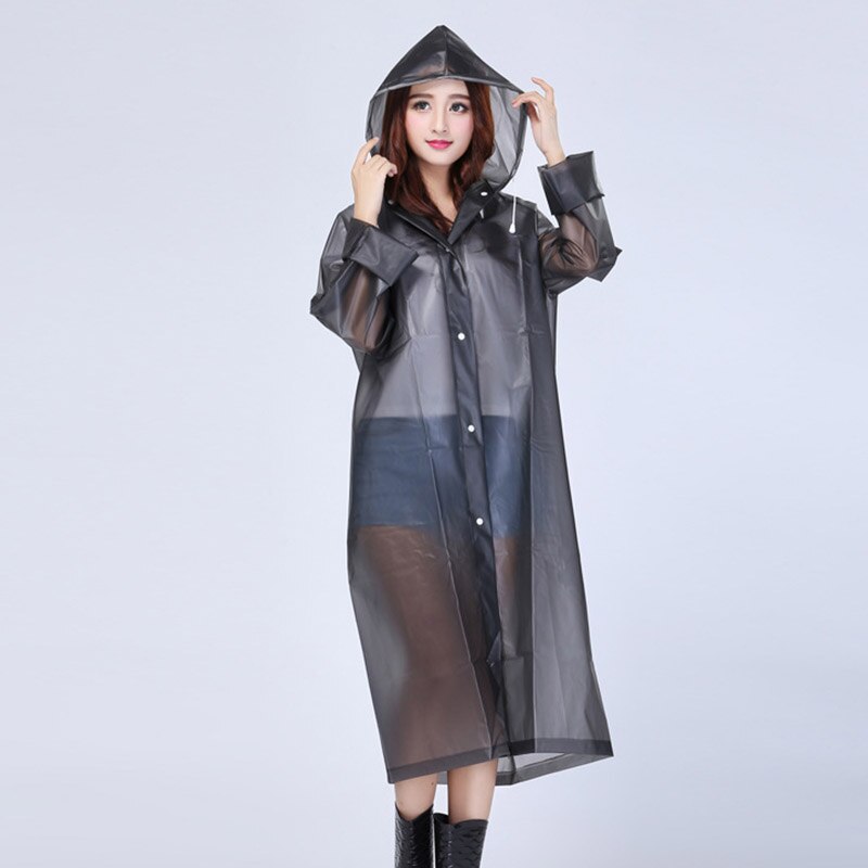 Raincoat Cape Raincoat Black Women Rain Cape Raincoat Men Hooded Poncho For Hiking Riding Bicycle Rain Capes HTML