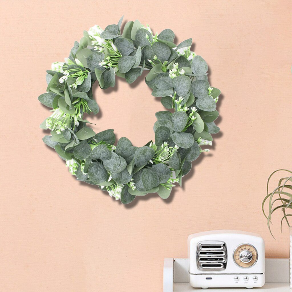 COURONNES D'EUCALYPTUS POUR Porte D'Entrée, Fenêtre, Mur, Guirlande De