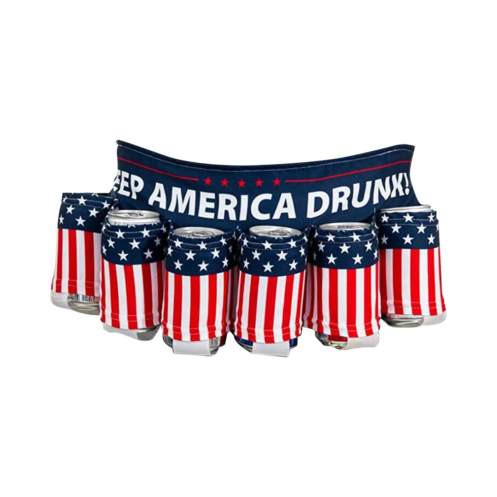 Independence Day Themed Drink Holder Beer Belt Picnic Party Belt: B