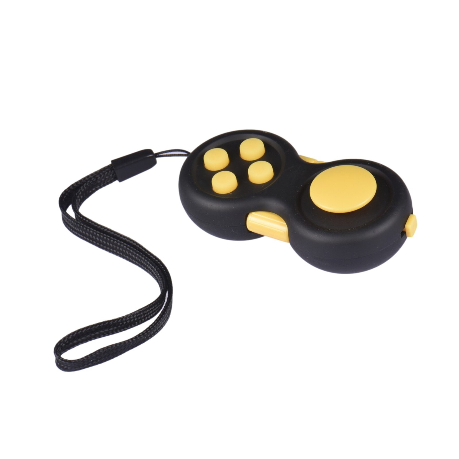 Stressabbau Spielzeug Dekompression Gamepad Angst Spiel Der Kinder Und Erwachsene Mini Video Spiel Controller Modell Spielzeug: Black