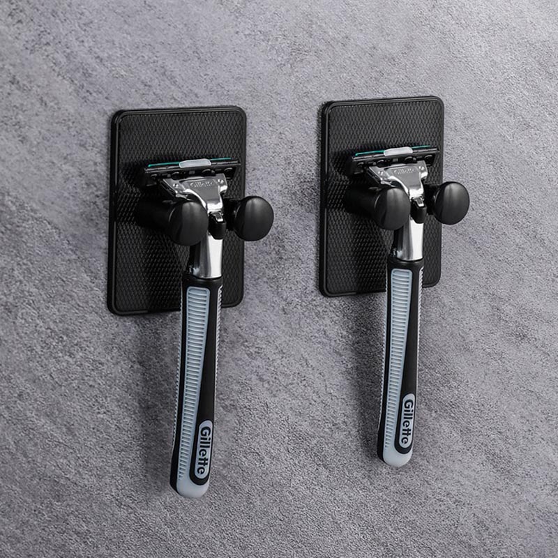 Rasieren Rasierer Halfter Dusche Zauberstab Rasierer Halfter Lagerung Gestell Männer Rasierer Regal Badezimmer Zauberstab Haken Aufhänger Küche Klebstoff Haken Zauberstab