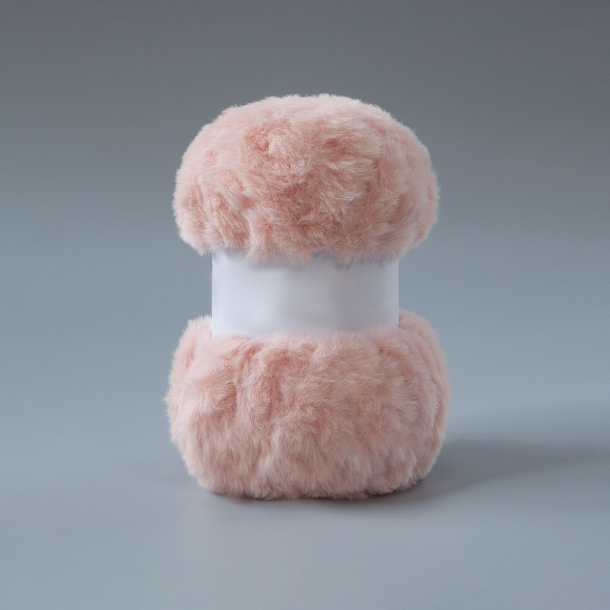 100% polyester100g wool fur yarn rabbit fur thread fur velvet mink-like wool crocheted bag scarf material: Silver