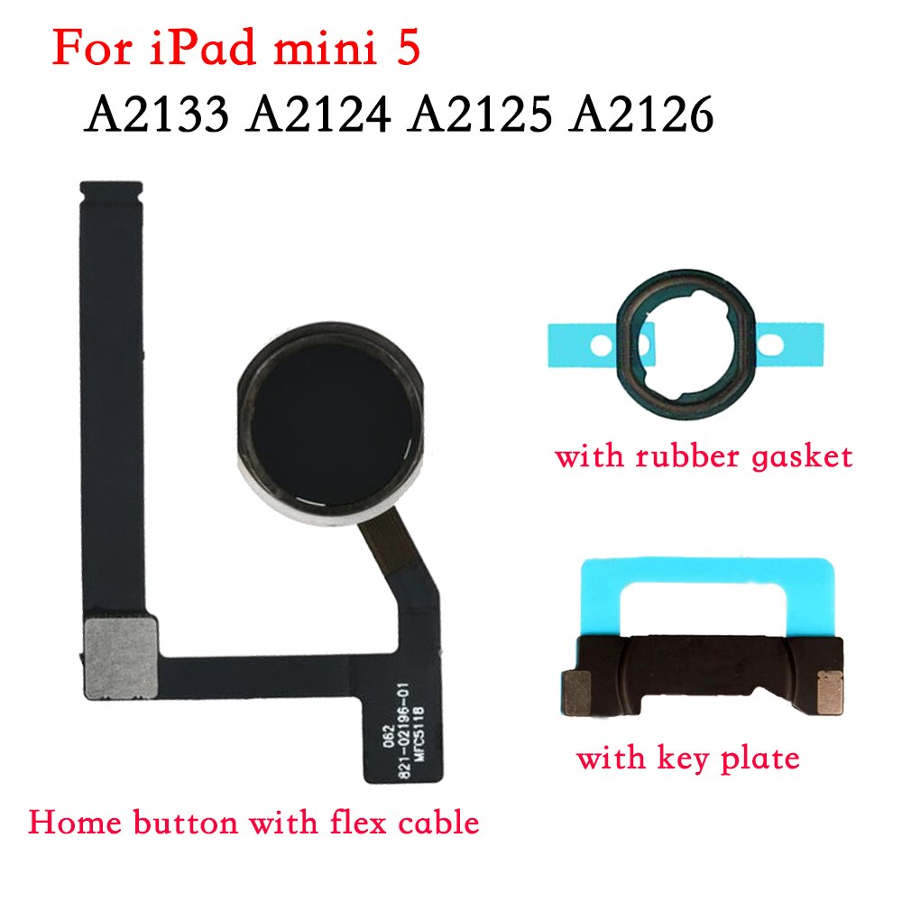 Heimat-Geschmack Ersatz Für iPad Mini 5 7.9 A2133 A2124 A2125 A2126 Inkl biegen Band Kabel Stecker