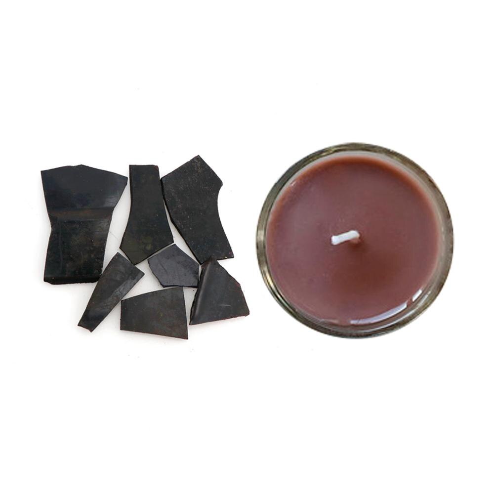 5g diy stearinlysfremstilling af voksfarvestoffer til 1kg sojaoliefarve stearinlys leverer pigmenter med forme til fremstilling af duftlys: Mørkebrun