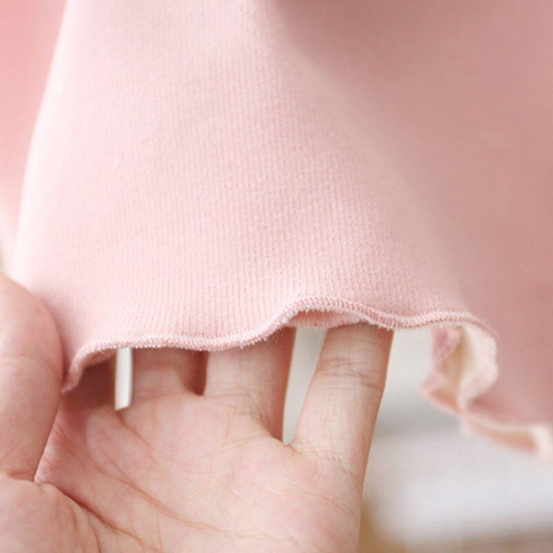 Autunno abbigliamento per bambini ragazza per bambini collo in pizzo ispessimento tinta unita camicia in puro cotone manica lunga camicetta calda top per ragazze