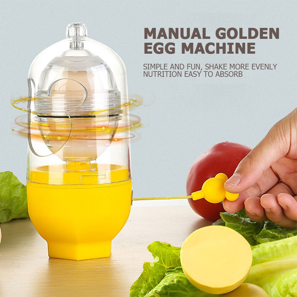 Hand Egg scraper Powered Golden Egg Maker Eggs Yolk White Mixer Kitchen Puller Gadgets Multifunctional Kitchen Egg Yolk Machine