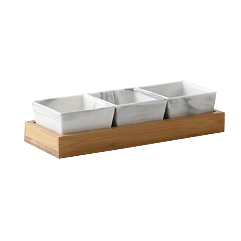 nordisch Keramik Marmor Obst Platte Kreative Bonbonniere Getrockneten Obst Tablett Snack Lagerung Platte für Party Hause: 3 Netz grau