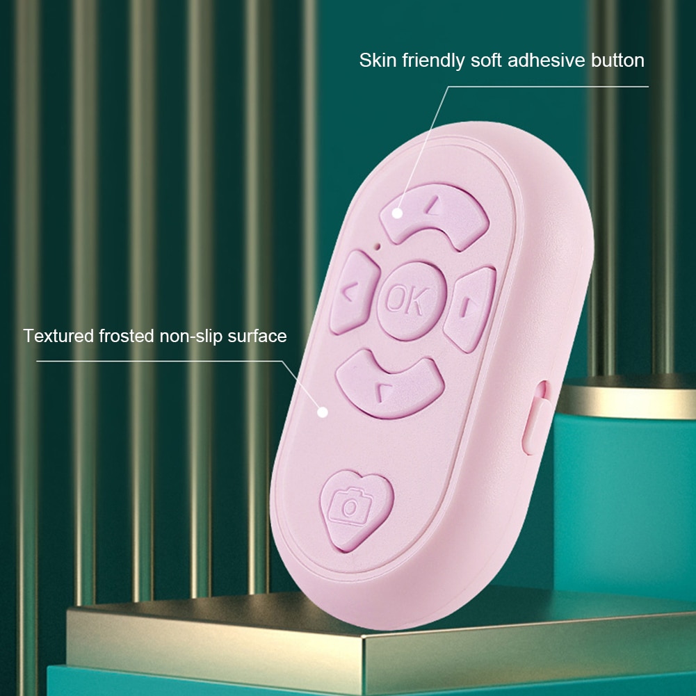 Bluetooth-Compatibele Afstandsbediening Type-C Opladen Draadloze Selfie Video Apparaat Mini Controller Knop Voor Android Ios