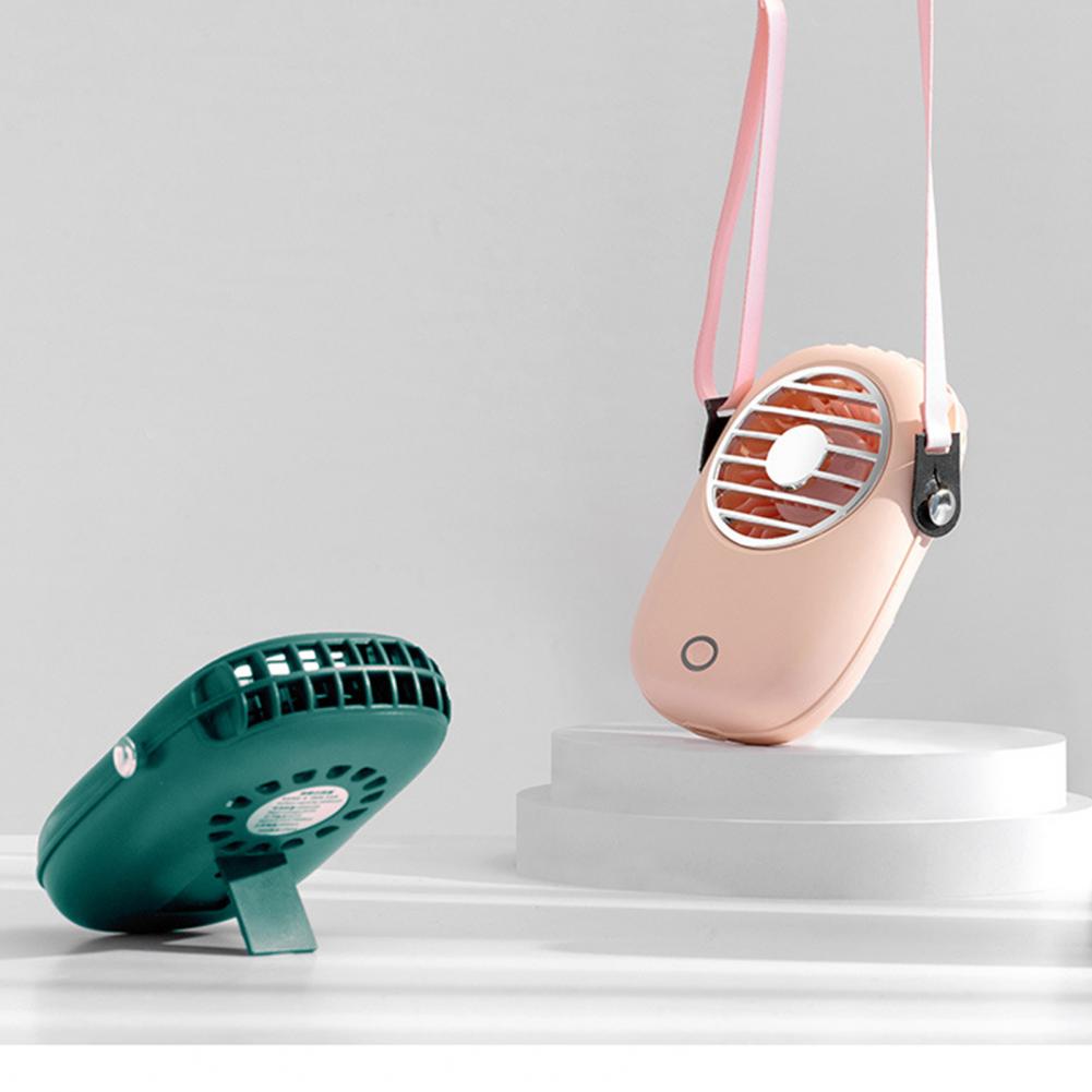 50% Draagbare Handheld Fan Oplaadbare Leuke Draagbare Mini Usb Ventilator Oplaadbare Ketting Fan Voor Huishouden Zomer