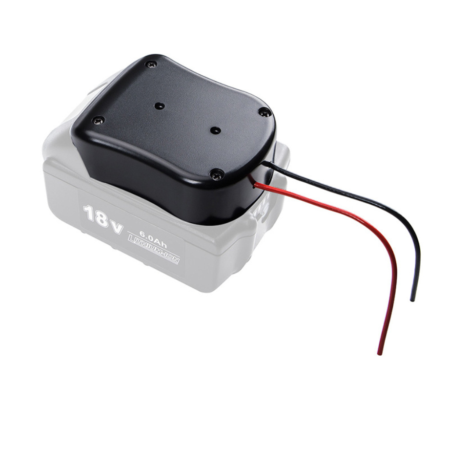 Makita accu-adapter/converter voor 18v li-ion accu's, doe-het-zelf-adapter, connector voor elektrisch gereedschap, dockhouder met 14 awg-draden