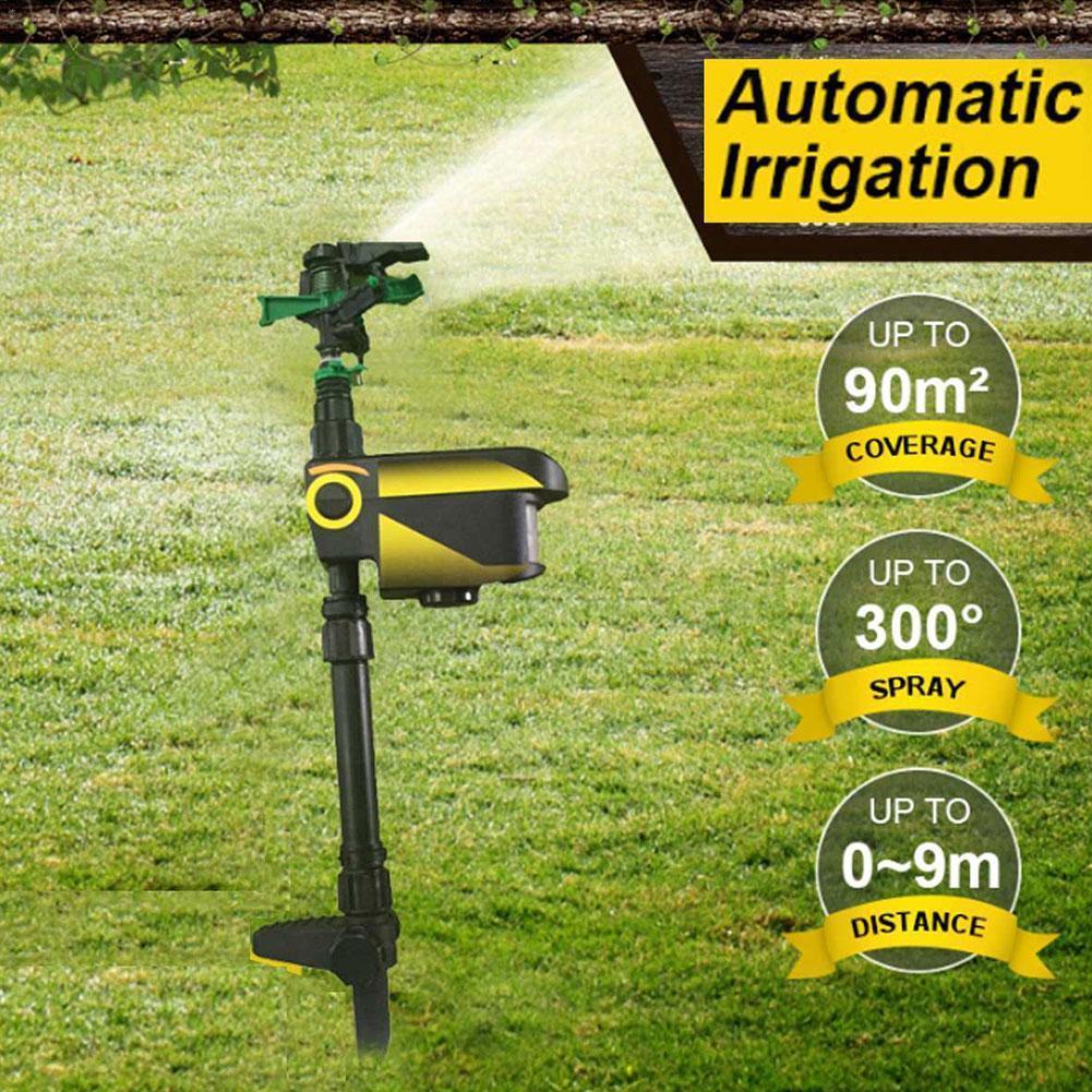 Solar Powered Motion Activated Animal Repeller Upgraded Version Automatic Garden Sensor Repellent Animals Sprinkler Deterre I2H0