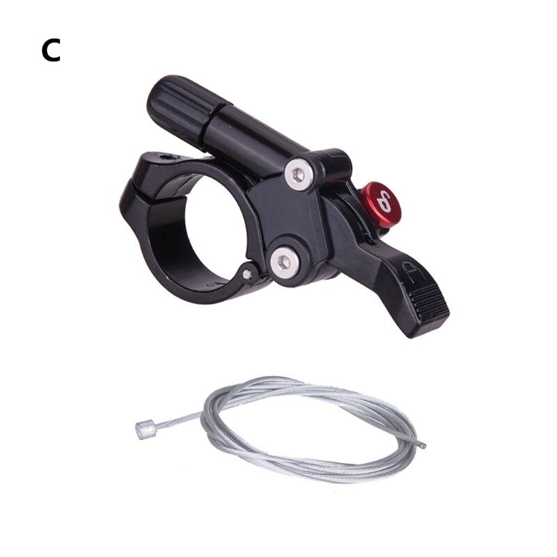 Mtb Vork Remote Lockout Hendel Draad Controle Rear Shock Remoter Met Innerlijke Kabel Voor Xcm Xcr Epicon Epixon Radion Fiets: C