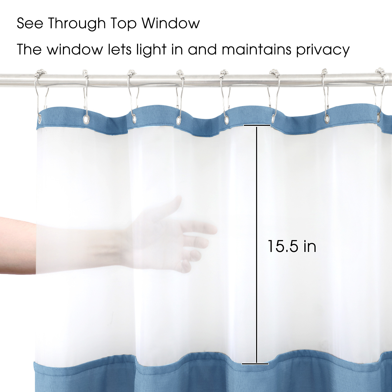 Double layer Waterproof Shower Curtain Bathroom Curtains For Home Bathroom Curtains