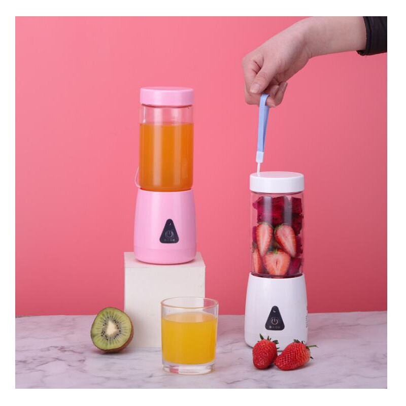 Elektrische Juicer Mini Usb Oplaadbare Juicer Cup Draagbare Huishoudelijke Fruit Mengen Juicer Glazen Lichaam