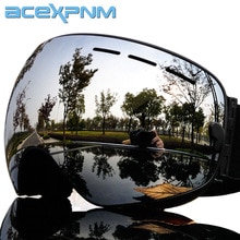 ACEXPNM Skibril Mannen Vrouwen Snowboard Bril Bril voor Skiën UV400 Bescherming Sneeuw Ski Bril Anti-fog Ski masker
