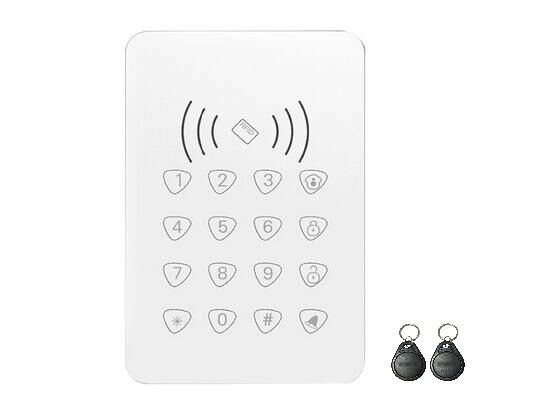 Kits de alarma G90B Plus, WIFI, GSM, SMS, repetidor de señal, cámara IP, alarma de Gas, Sensor de humo, PIR/Sensor de rotura de vidrio, alarma opcional: RFID Keypad