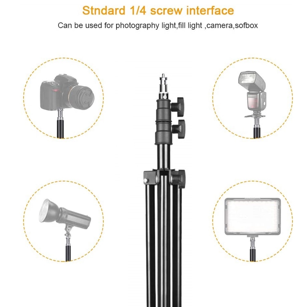 Trépied de support de téléphone portable, anneau de support pour téléphone portable, Kit de vlog Flexible, Selfie
