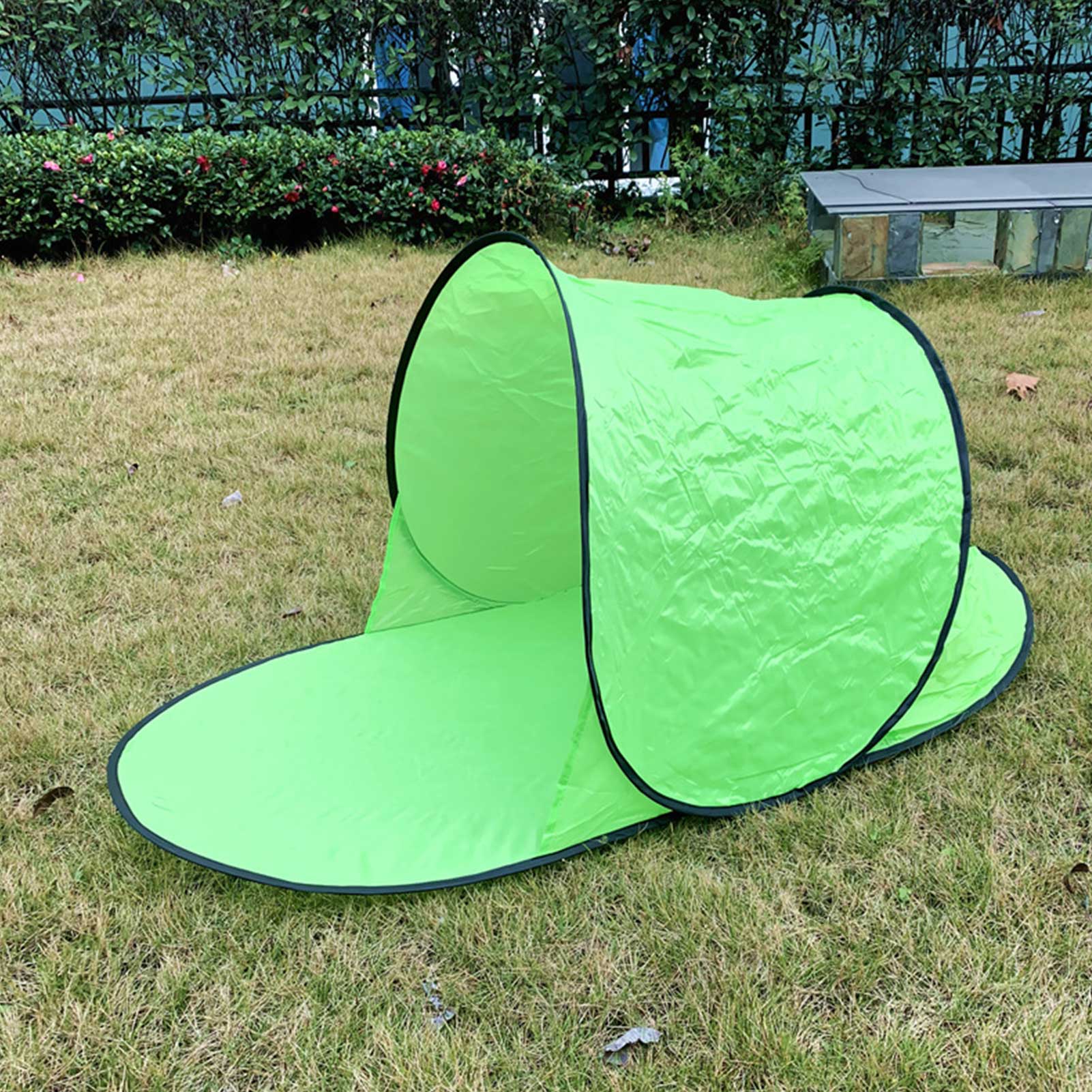 Leisure Tent Single Layer Sun Protection Camping Tent Outdoor Ultralight Camping Tent Four Season Tent For Hiking Backpacking