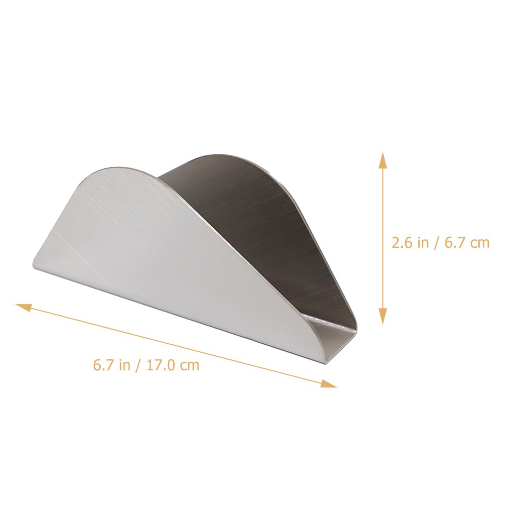 Restaurant Napkin Rack Metal Table Napkin Holder Kitchen Tissue Dispenser