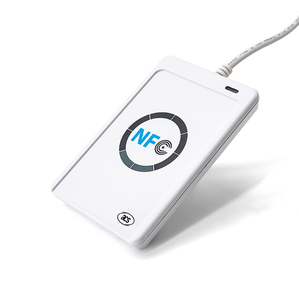 Acr 122u rfid intelligente kaartlezer, schrijver, kopieermachine, duplicator, kloonmachine voor beschrijfbare kaarten, huisbeveiliging, deurslotsysteem