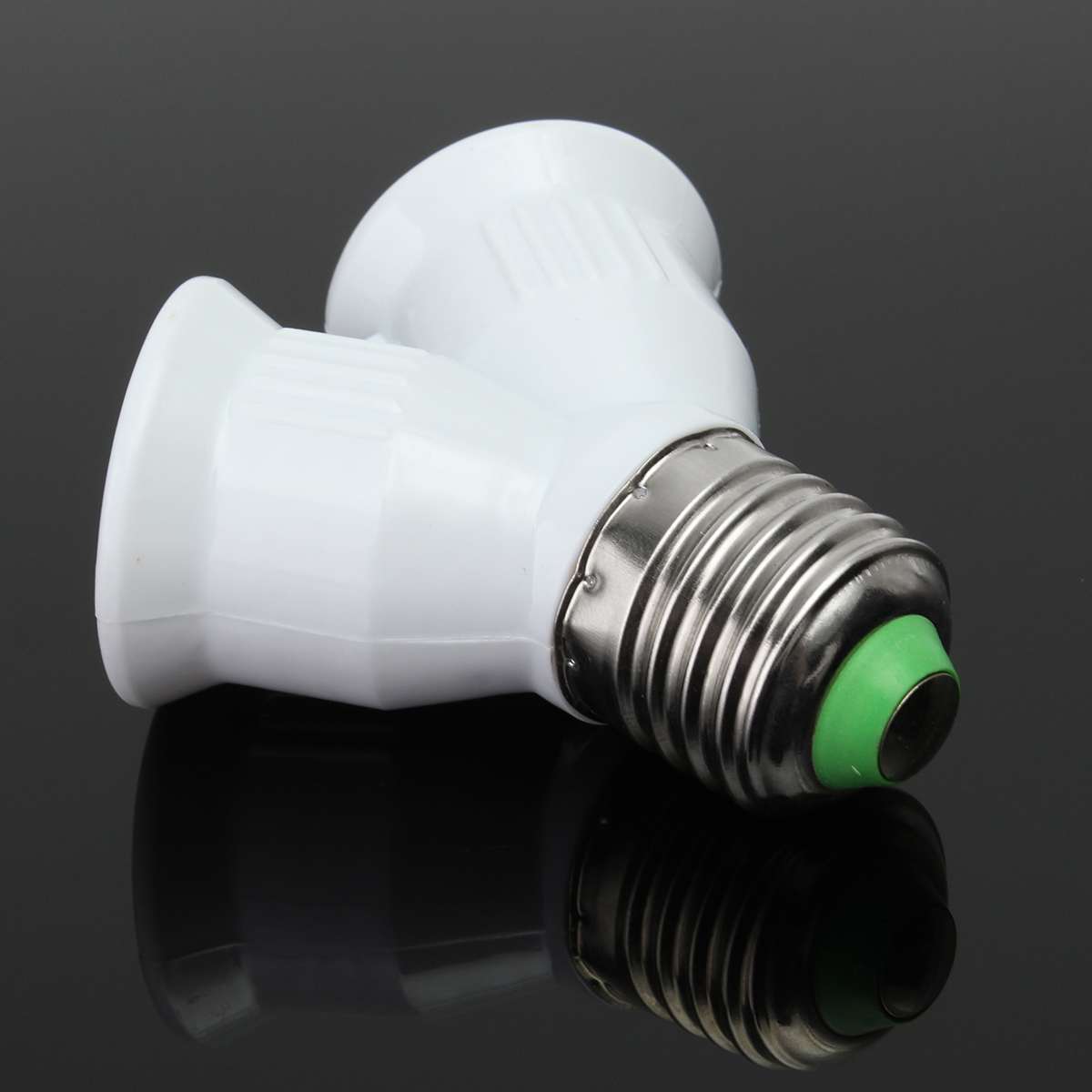 1a e27 to e27 lampenvoet dubbele fitting lampvoet houder converter splitter adapter voor led lamp lamp 220v