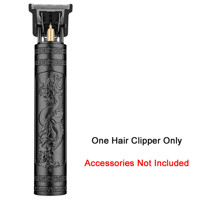 Tondeuse à cheveux électrique vintage T9, charge rapide USB, machine de découpe, rasoir portable, barbier: Argent