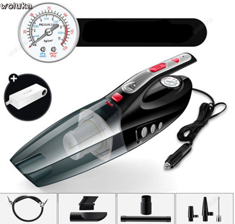 Car vacuum cleaner tire inflatable car air pump powerful special car home high power four in one car CD50 Q04