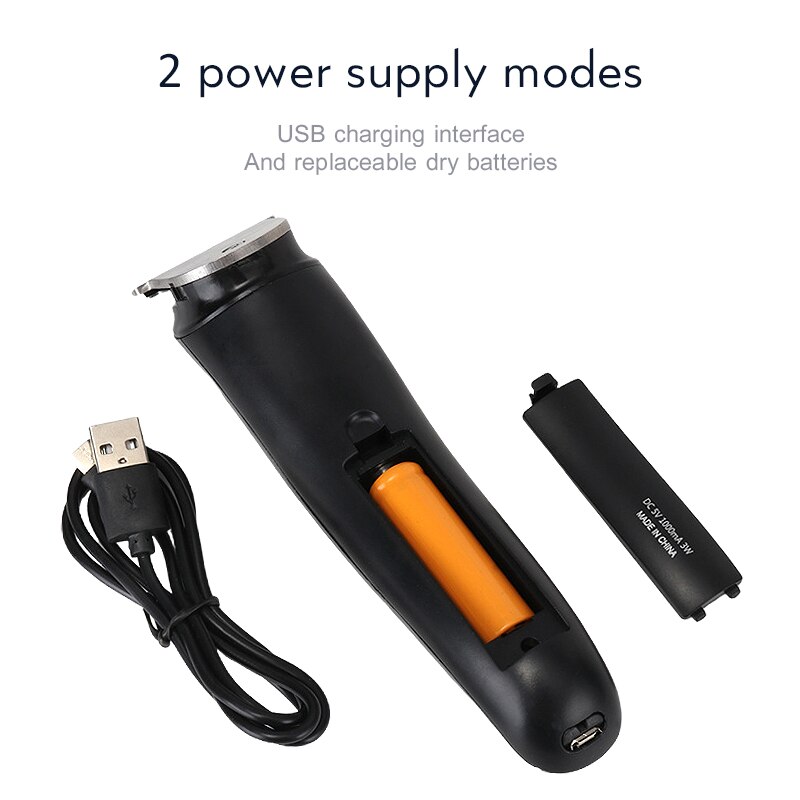 Kemei 3 in 1 trimmer til næsehår skægklipper barbermænd plæneklipper elektrisk haircut barbermaskine km -1506