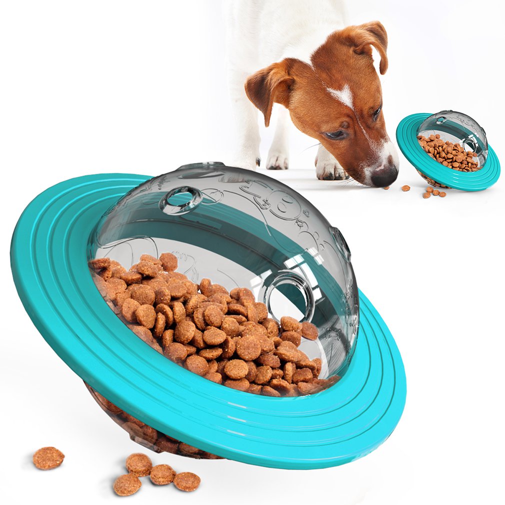 Dog Toy Tumbler Pet Feeder Bite Resistant Interactive Food Treat Ball Dispenser Intellectual Training Feed Bowl Pet Supplies