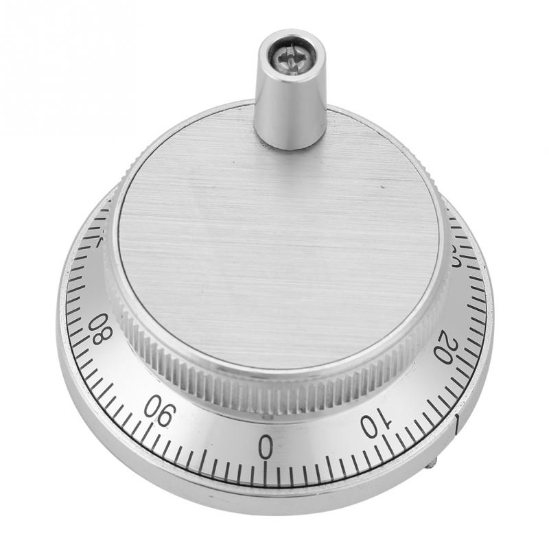 5V 60mm diameter CNC Handwheel 4 Terminal Manual Pulse Generator CNC Electronic Handwheel with Handle