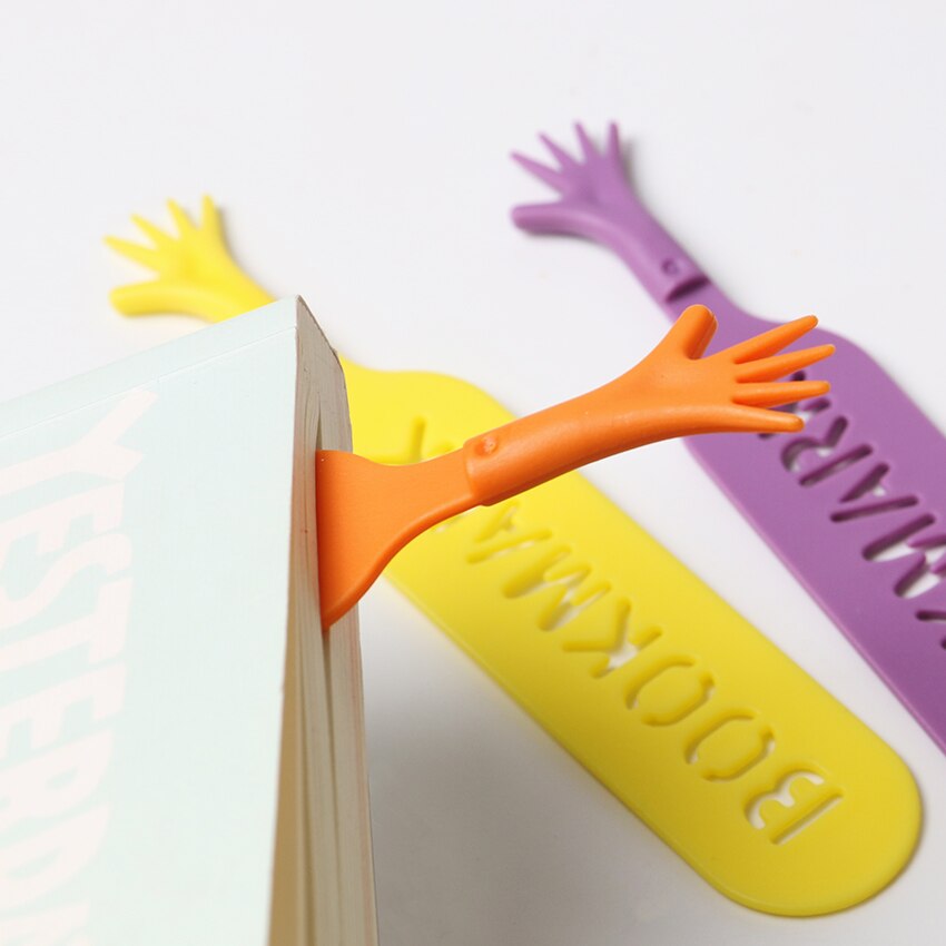 4 Stks/partij Kantoorbenodigdheden Funny Help Me Bookmark Student Essentiële Benodigdheden