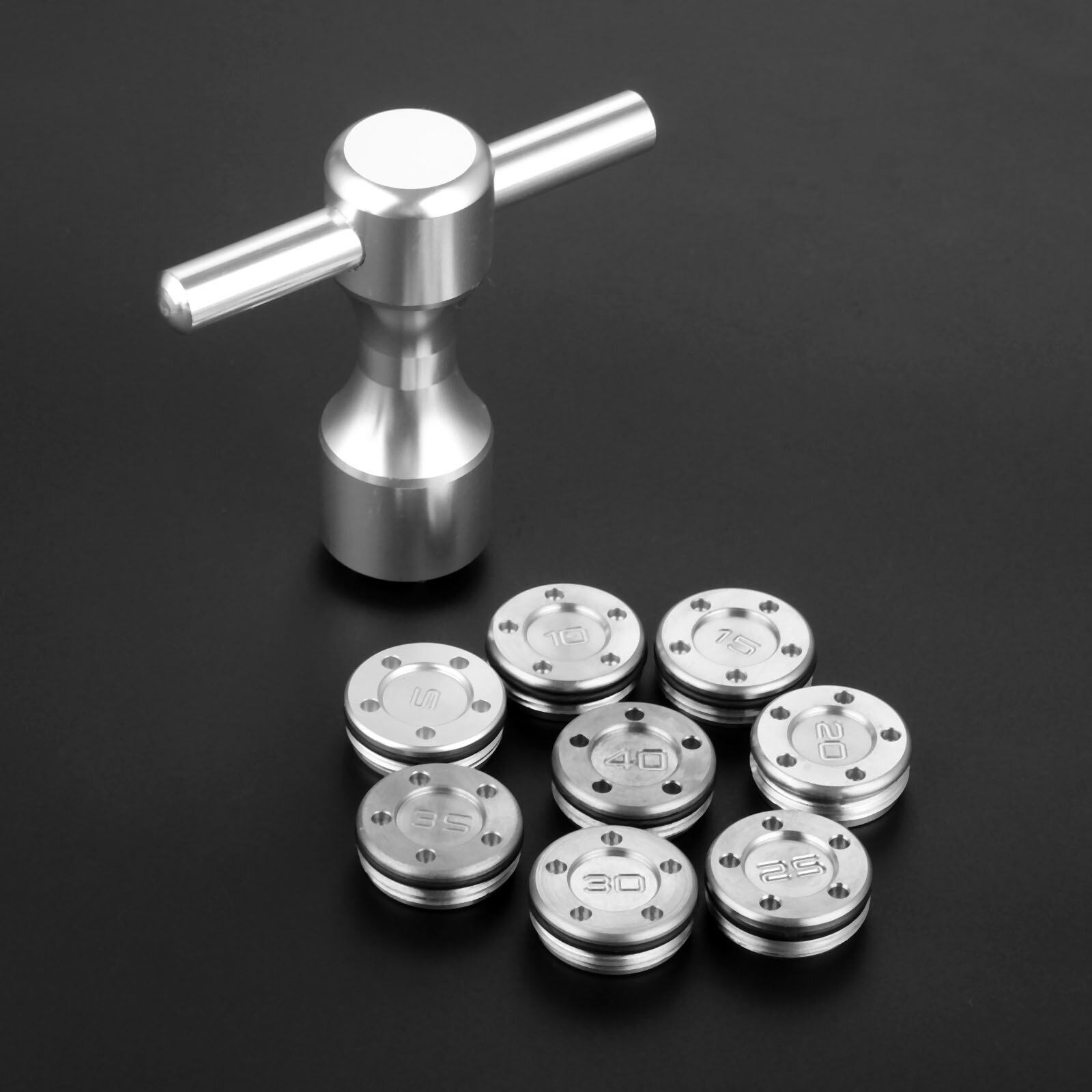 1 Paar (2 Stuks) golf Gewichten Met Wrench Tool Voor Scotty Cameron Putters Golf Club Head Accessoires 5G 10G 15G 20G 25G 30G 35G 40G