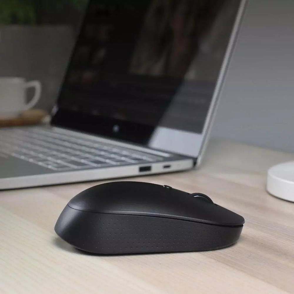 Orignial Xiaomi Mi Draadloze Dual-Mode Muis Stille Ergonomische Bluetooth Usb Zijknoppen Portable Mini Draadloze Muis Voor Laptop