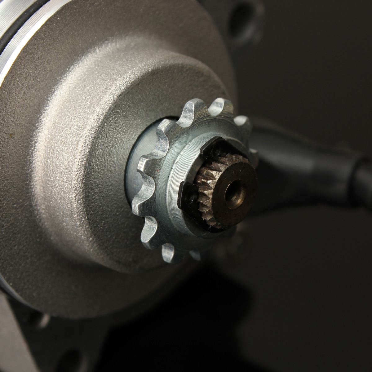 12 Teeth 3 Bolt Electric Starter Motor For 90cc 110cc 125cc 4-Stroke Electric Start Engine Motorcycle Bikes ATV Quad Go kart