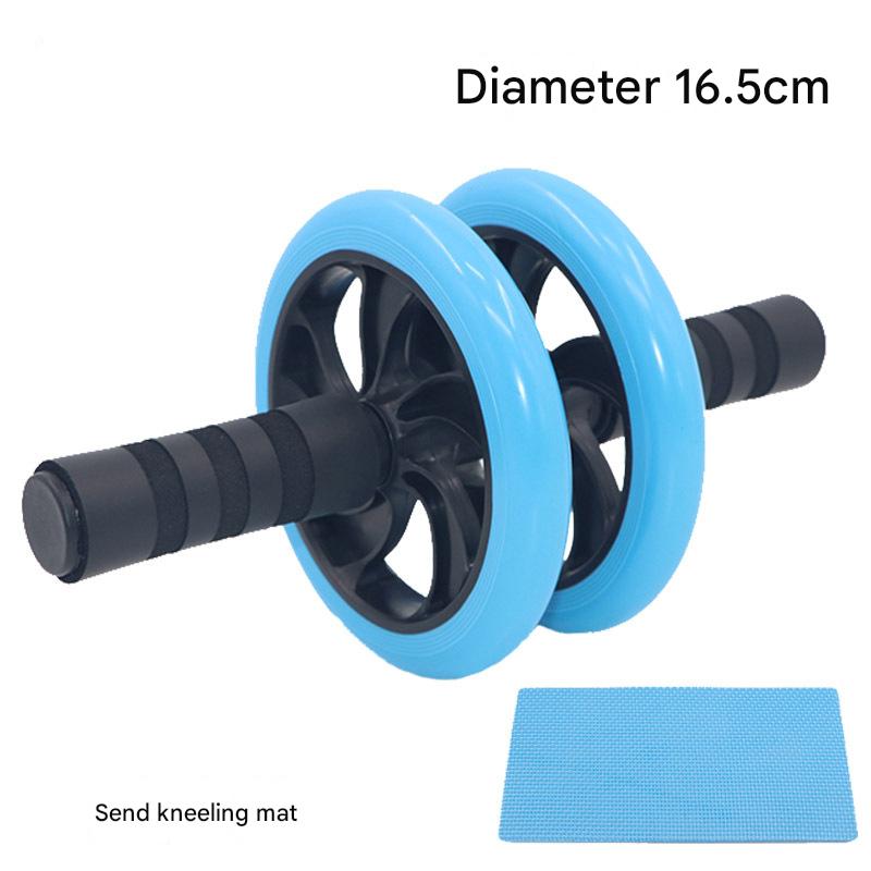 Roue abdominale sans bruit, rouleaux Ab avec tapis pour l'exercice, équipement de Fitness, accessoire d'exercice de la taille et des muscles abdominaux: Orange