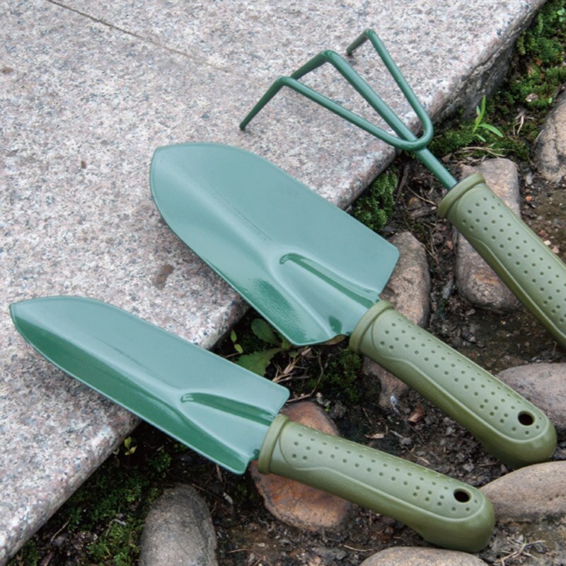 4 stuks tuingereedschap schep buiten volwassen ijzeren troffel schep hark cultivator tuinieren _wk