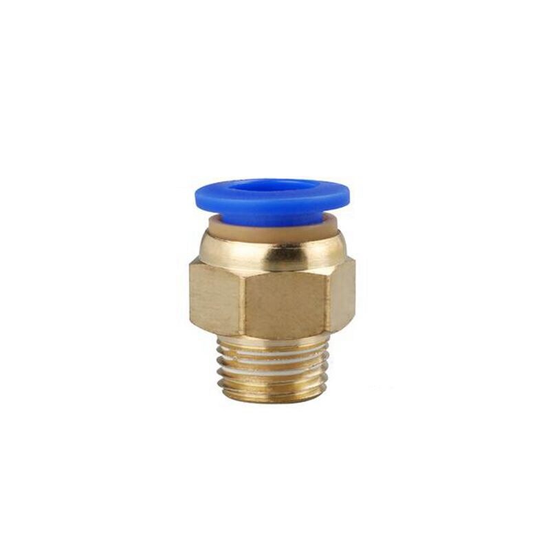 ERGAOBOY 5 stuks 10MM buis OD duw om de klep van de luchtcontrolebal Pneumatische klep Uniemontage te verbinden