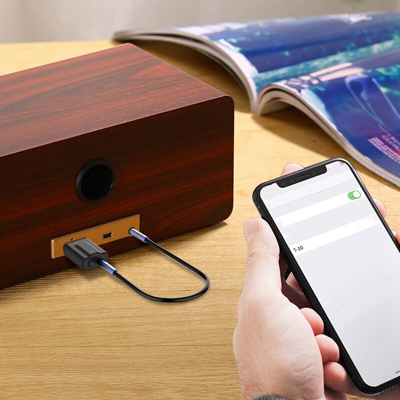 2 in 1Bluetooth 5.0 USB Bluetooth Transmit Receiver Wireless Bluetooth Adapter