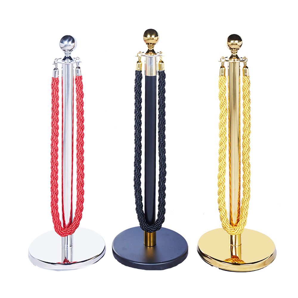 Post Warning Barrier Posts Belt/Queue Line Barriers Supplier Stainless Steel Greeting Queue Column