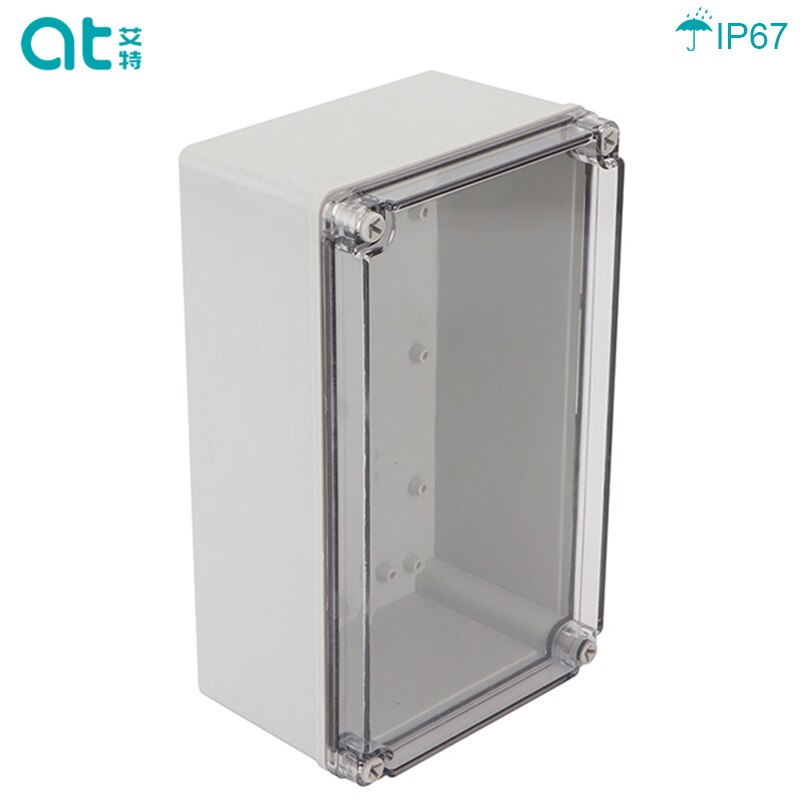 IP67 Transparent Lid Junction Box Waterproof Plastic Enclosure Box Electronic Project Instrument Case ABS Outdoor Housing: 250 x 150 x 100 mm