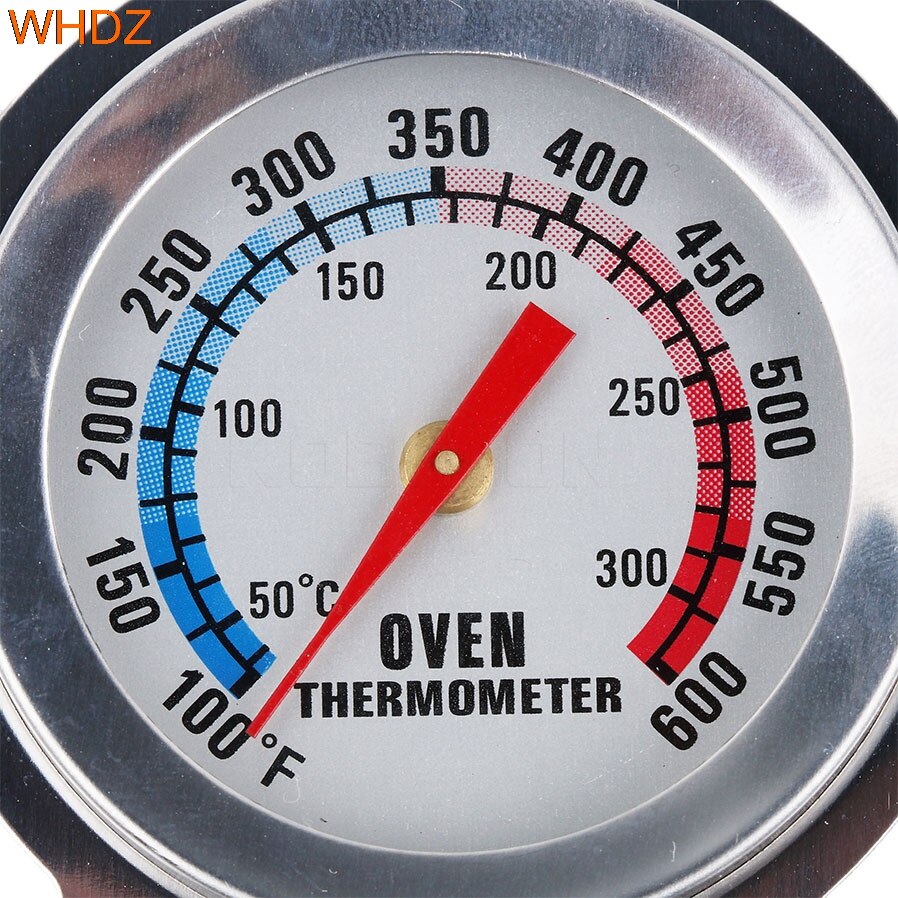 Food Meat Temperature Stand Up Dial Oven Thermometer tainless Steel Gauge Gage Large Diameter Dial Kitchen Baking Supplies