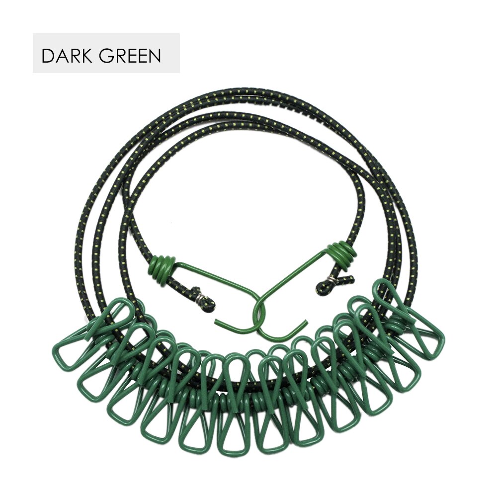 180cm Portable Clothesline For Outdoor And Home Clothesline Retractable Drying Rack Clothes Line Portable Travel Clothesline: DGR