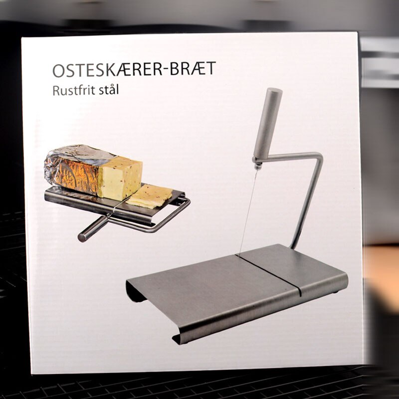 Geebake kök praktisk bekväm gadget multifunktionell ostskivare i rostfritt stål