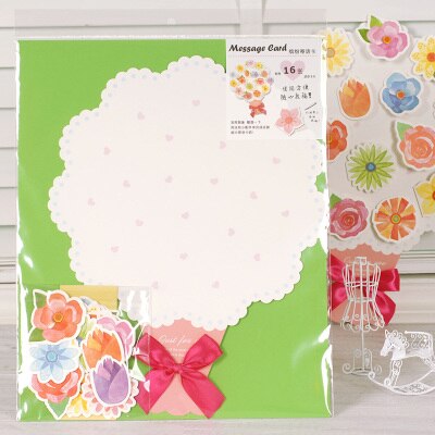 3D mini greeting cards background wall diy 16 kids birthday message cards: MINI 1510 II 03