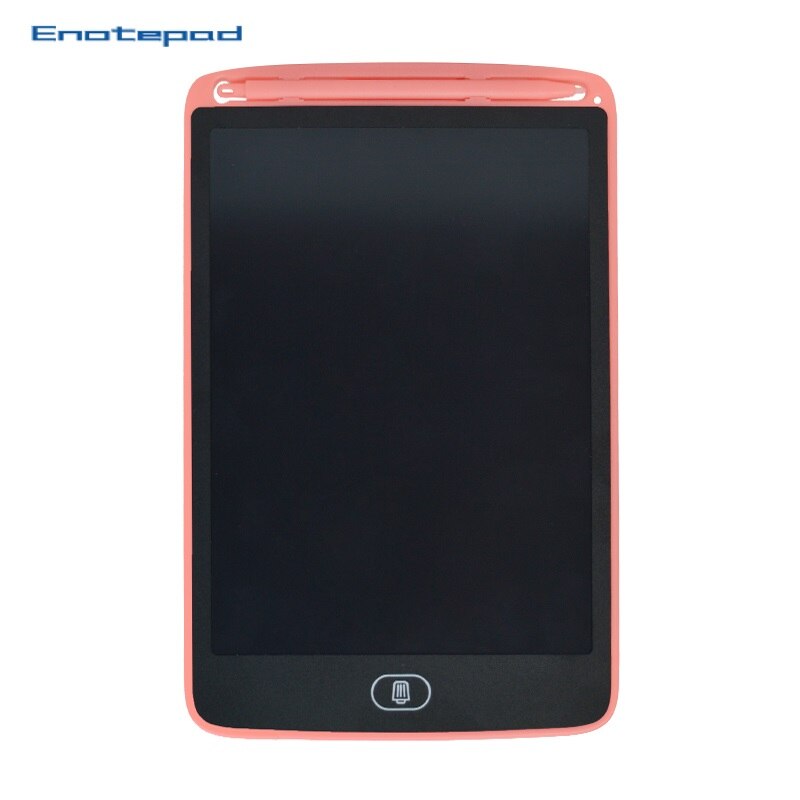 Enotepad 8.5 Inch LCD Writing Drawing PAD Tablet Digital Handwriting Electronic Drawing Board Erasable Tablet: 8.5inch-pink